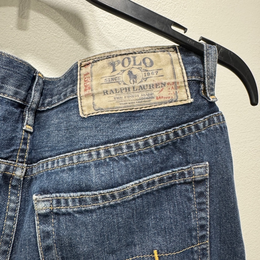 Polo Ralph Lauren Dark Blue Straight Jeans - Picture 4 of 5
